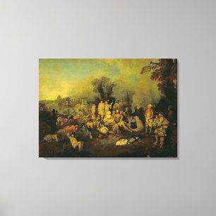 Gypsy-behuizing Canvas Afdruk