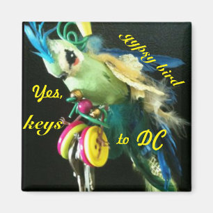Gypsy Bird Magneet