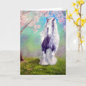 "Gypsy Blossom" Kaart (Gele Bloem)