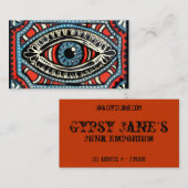 Gypsy Blue Visitekaartje (Voorkant / Achterkant)