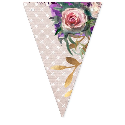 Gypsy, boho-stijl, meerdere kleuren en design vlaggetjes (Derde vlag)