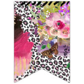 Gypsy, boho-stijl, meerdere kleuren en design vlaggetjes (Eerste vlag)