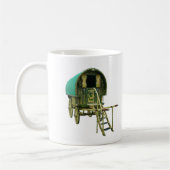 Gypsy bowtop caravan coffee mug koffiemok (Links)