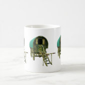 Gypsy bowtop caravan coffee mug koffiemok (Center)