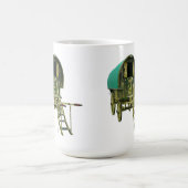 Gypsy bowtop caravan koffie mok (Center)