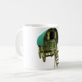 Gypsy bowtop caravan koffiemok (Voorkant links)