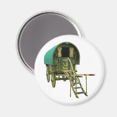 Gypsy bowtop caravan magnet (Voorkant / Achterkant)