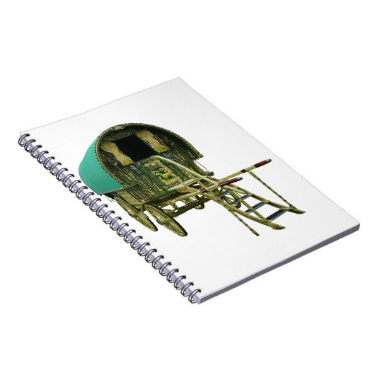 Gypsy bowtop caravan notitieboek (Rechterzijde)