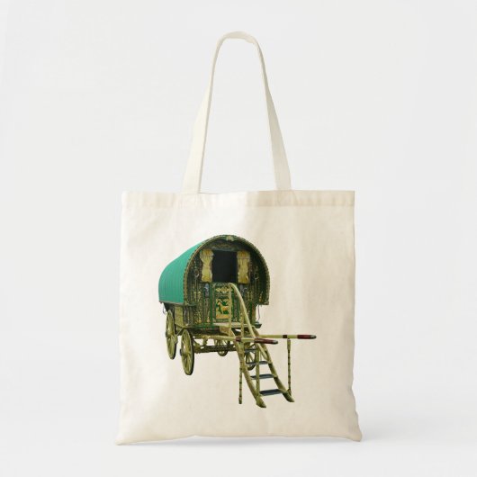 Gypsy bowtop caravan tote bag (Voorkant)