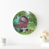 Gypsy bowtop wagon grote klok (Huis)