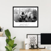 Gypsy Camp in Bethesda, MD 1888 Poster (Thuiskantoor)