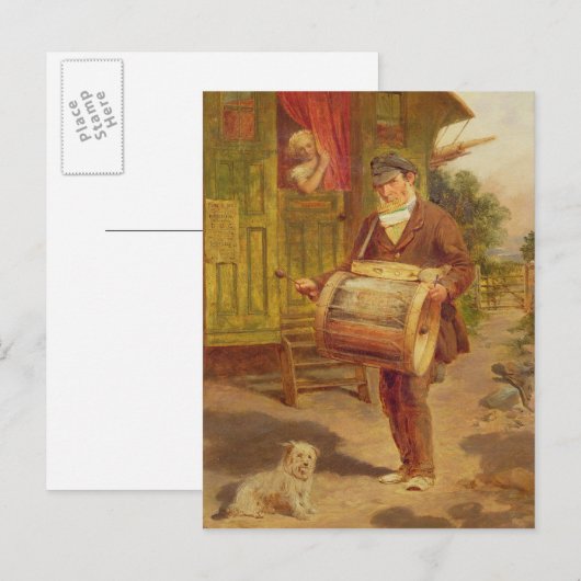 Gypsy Caravan Briefkaart (Voorkant / Achterkant)