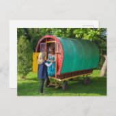 GYPSY CARAVAN BRIEFKAART (Voorkant / Achterkant)