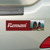 Gypsy caravan bumpersticker (Op auto)