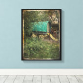 Gypsy Caravan Canvas Afdruk (Insitu (Houten vloer))
