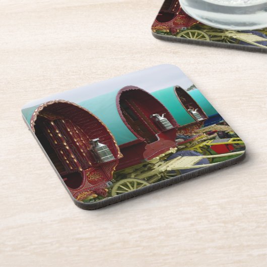 Gypsy caravan drankjes onderzetter (Linkerzijde)