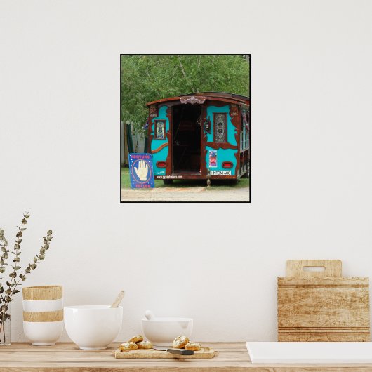 Gypsy Caravan Poster (Keuken)