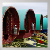 Gypsy caravan poster (Voorkant)
