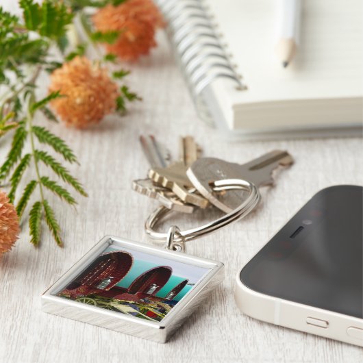 Gypsy caravan sleutelhanger (Zijkant)