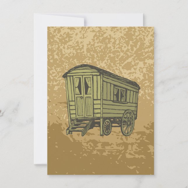Gypsy caravan wagon (Voorkant)
