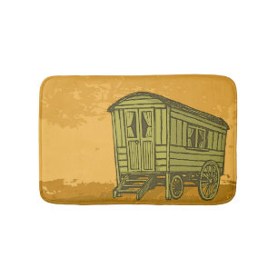 Gypsy caravan wagon badmat