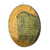 Gypsy caravan wagon dartbord (Voorkant Rechts)