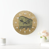 Gypsy caravan wagon grote klok (Huis)