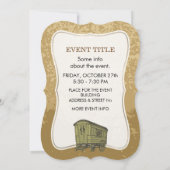 Gypsy caravan wagon kaart (Achterkant)