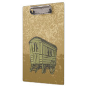 Gypsy caravan wagon klembord (Links)