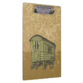 Gypsy caravan wagon klembord (Rechts)