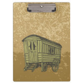 Gypsy caravan wagon klembord (Voorkant)