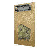 Gypsy caravan wagon mini klembord (Angled2)
