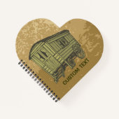 Gypsy Caravan Wagon Notitieboek (Voorkant)