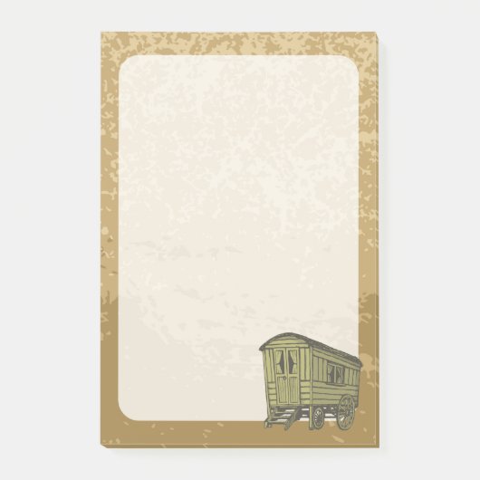 Gypsy caravan wagon post-it® notes (Voorkant)