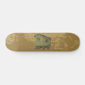 Gypsy caravan wagon skateboard (Horizontaal)