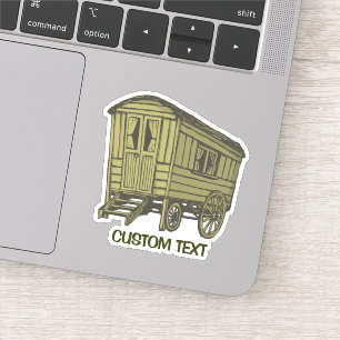 Gypsy Caravan Wagon Sticker
