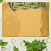 Gypsy caravan wagon theedoek (Gevouwen)