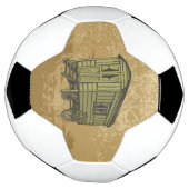 Gypsy caravan wagon voetbal (Gedraaid)