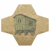 Gypsy caravan wagon voetbal (Enkel)