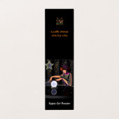 Gypsy Cat Reader Visitekaartje (Buitenkant ongevouwen)