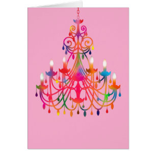 Gypsy Chandelier Card