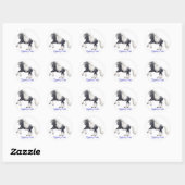 Gypsy Cob Horse Sticker (Vel)