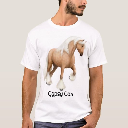 Gypsy Cob Horse T-Shirt (Voorkant)