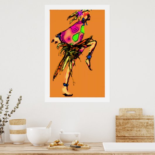 Gypsy Dancing Poster (Keuken)
