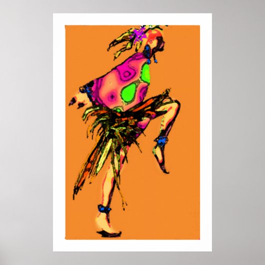Gypsy Dancing Poster (Voorkant)