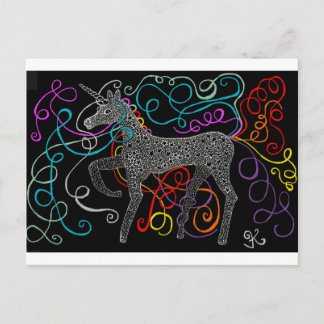 Gypsy de magische eenhoorn compleet briefkaart
