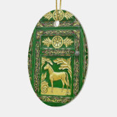 Gypsy deur detailleert keramisch ornament (Links)