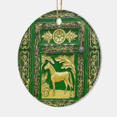 Gypsy deur detailleert keramisch ornament (Links)