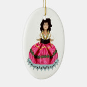 Gypsy Doll Keramisch Ornament (Rechts)
