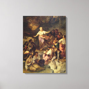 Gypsy Encampment, 1848 Canvas Afdruk